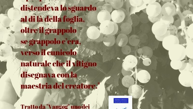 I RACCONTI PER L’ORA D’ARIA – estratto da “VANGOG” – 2019