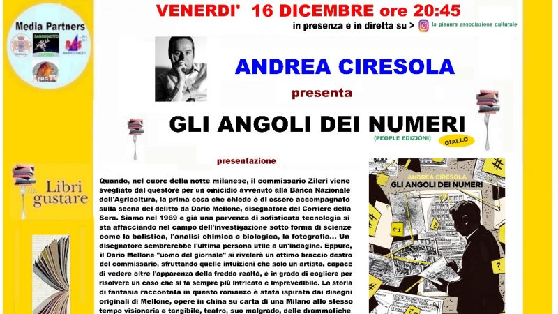 Nuova presentazione del libro! Sanguinetto 16/12/2022