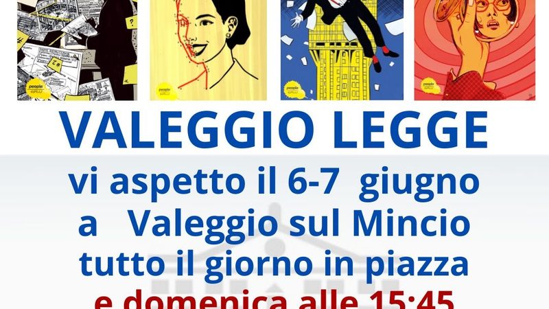 FIERA DELL’EDITORIA ITALIANA – VALEGGIO LEGGE – 6/7 giugno 2026