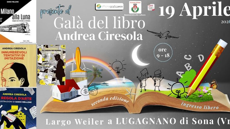 GALA’ DEL LIBRO – Lugagnano di Sona, 19 aprile 2026