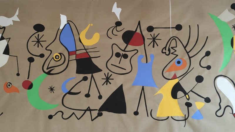 COLORI PER UFFICIO 5 – Mobiles alla Calder sul dipinto alla Mirò